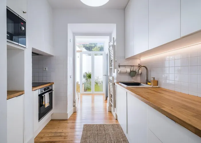 شقة Dom Vasco 30 - Charm Flat With Garden By Belem